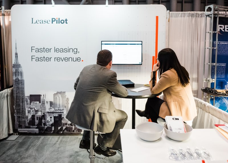 LeasePilot Demo at a Trade Show
